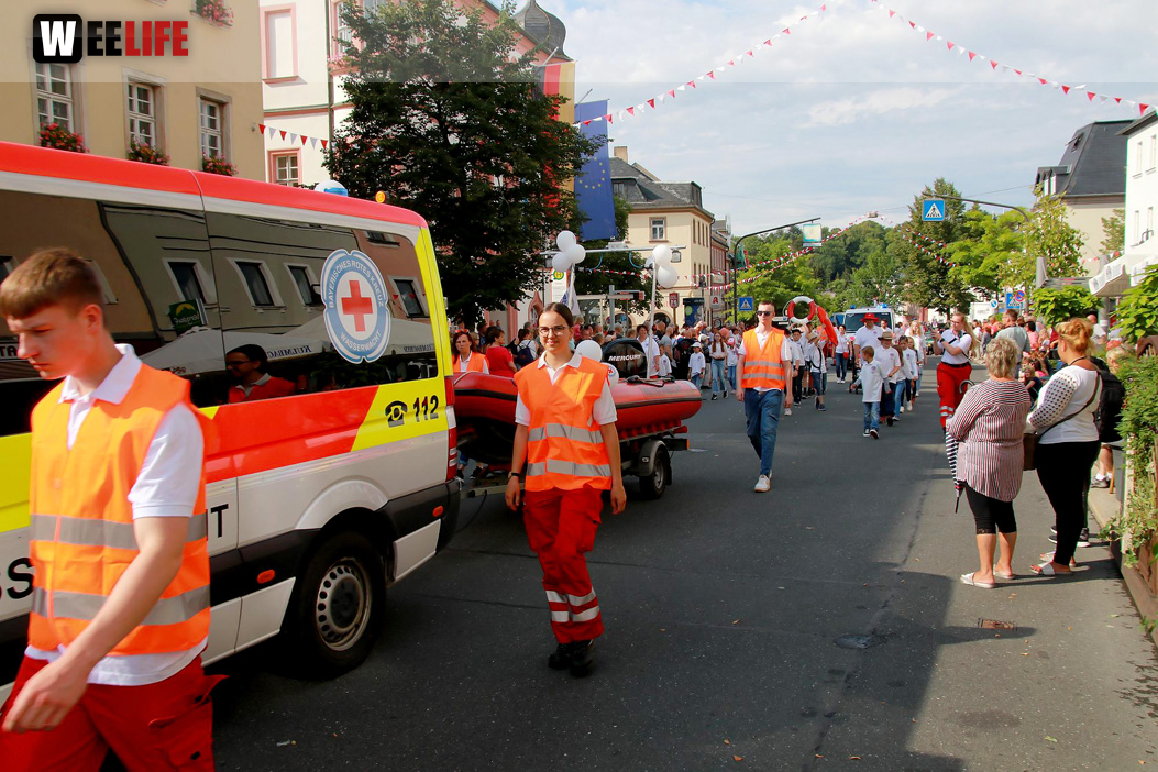 Hofer Volksfest Umzug 2022