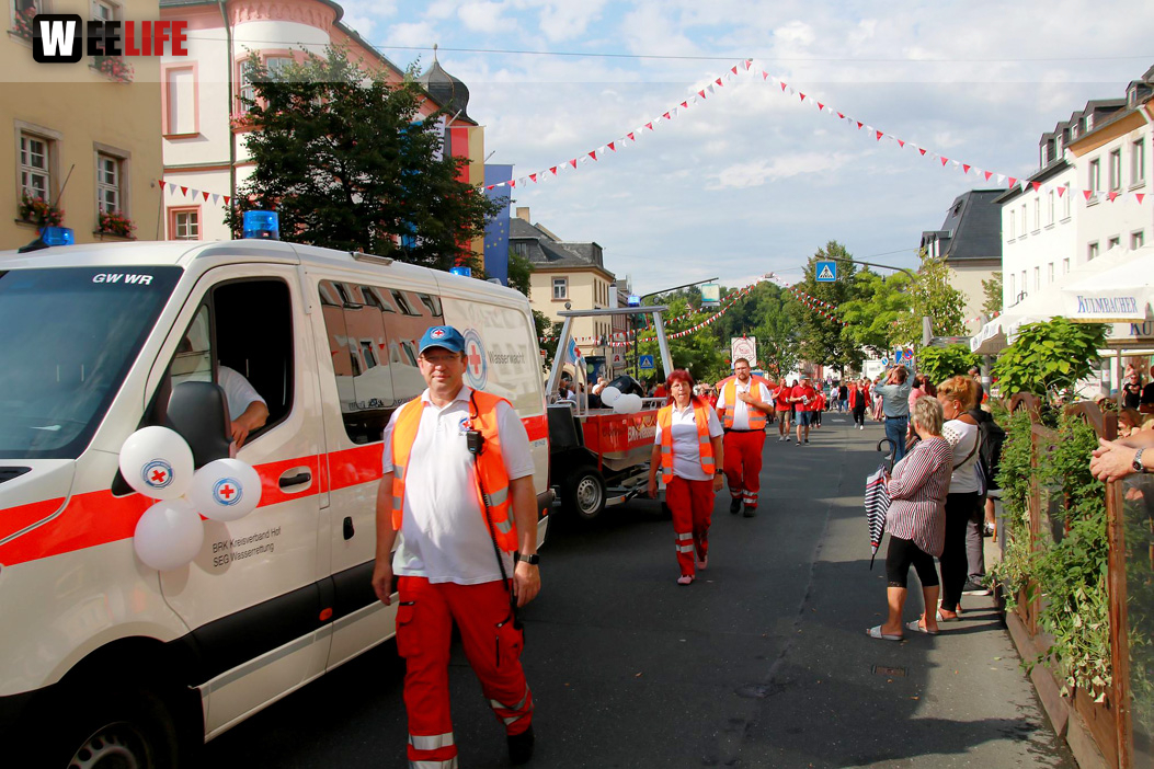 Hofer Volksfest Umzug 2022
