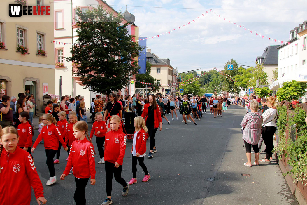 Hofer Volksfest Umzug 2022