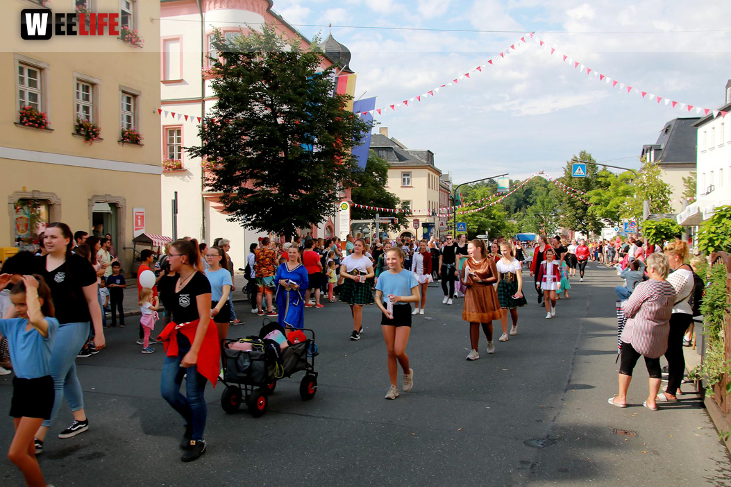 Hofer Volksfest Umzug 2022