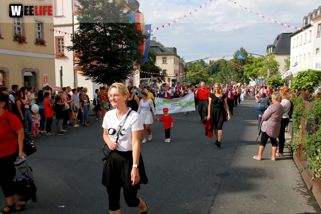 Hofer Volksfest Umzug 2022