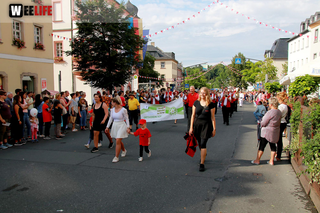 Hofer Volksfest Umzug 2022