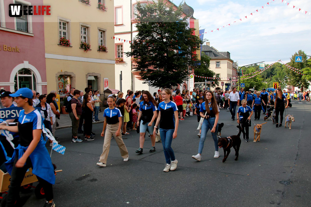 Hofer Volksfest Umzug 2022