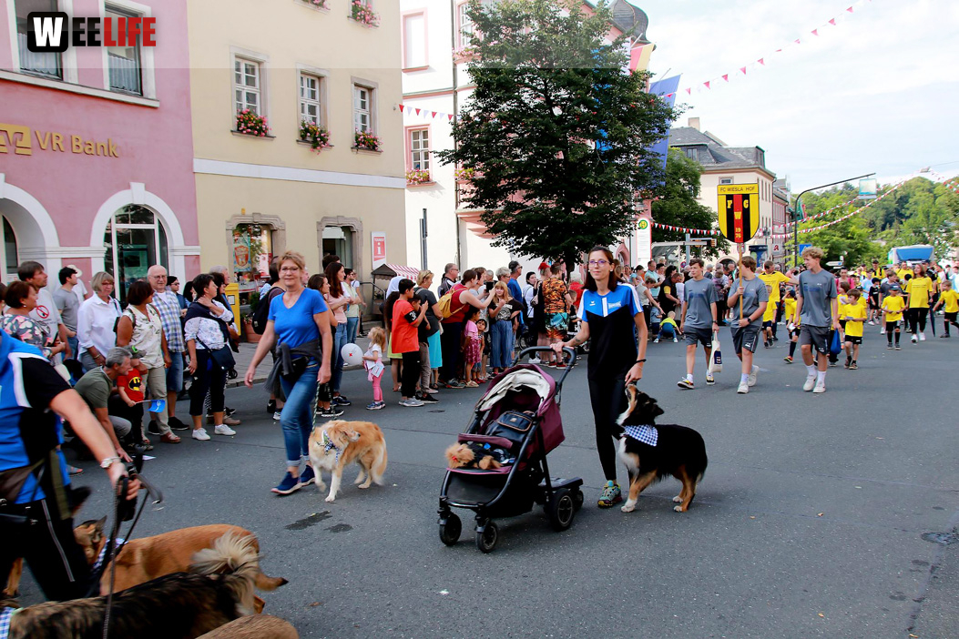 Hofer Volksfest Umzug 2022