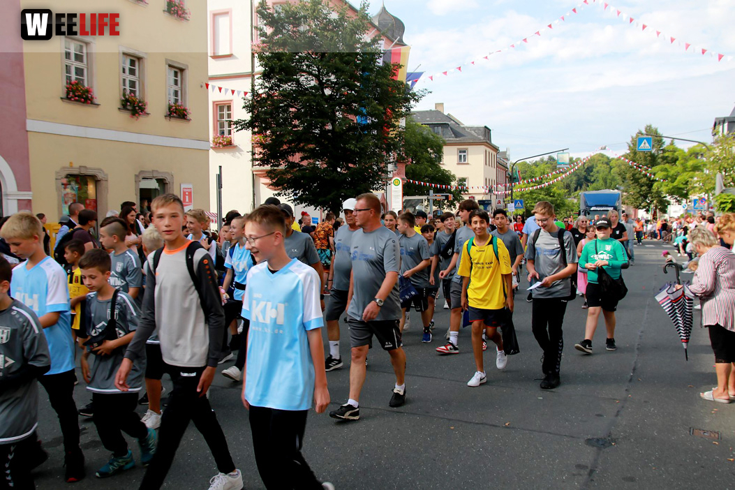 Hofer Volksfest Umzug 2022