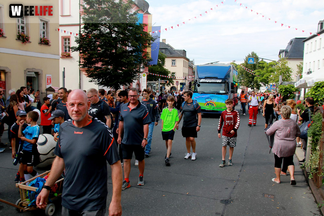 Hofer Volksfest Umzug 2022