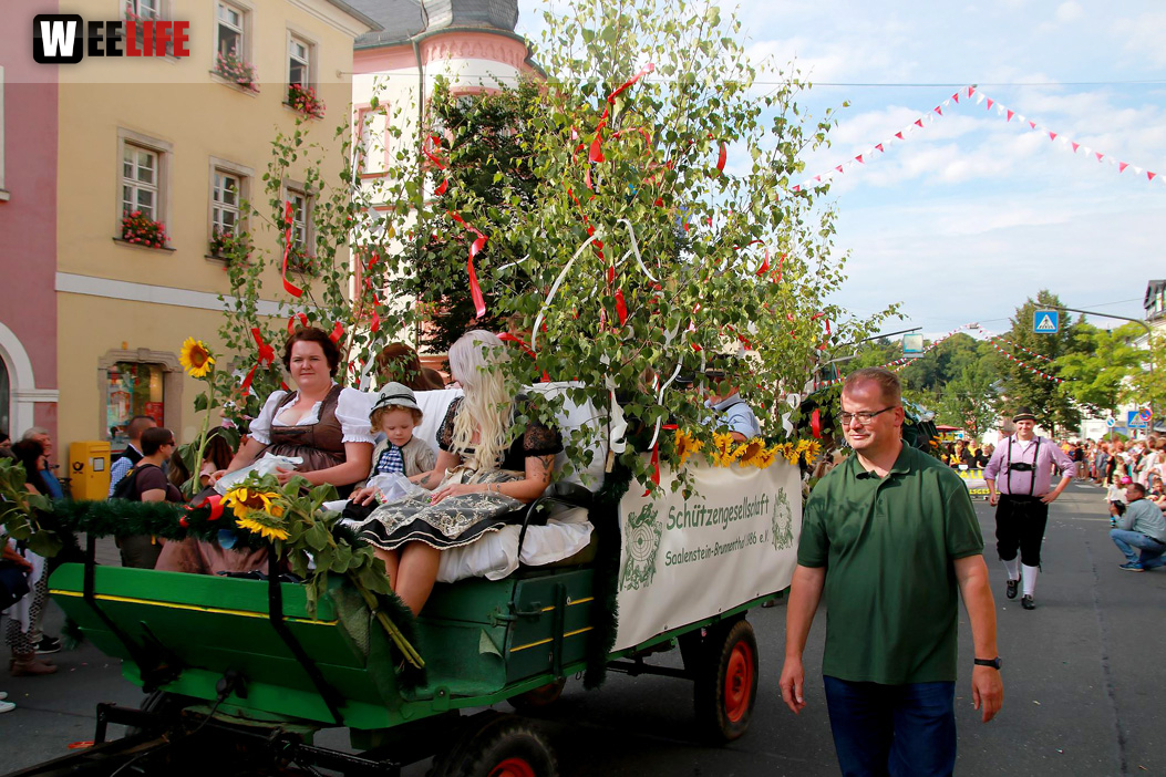 Hofer Volksfest Umzug 2022