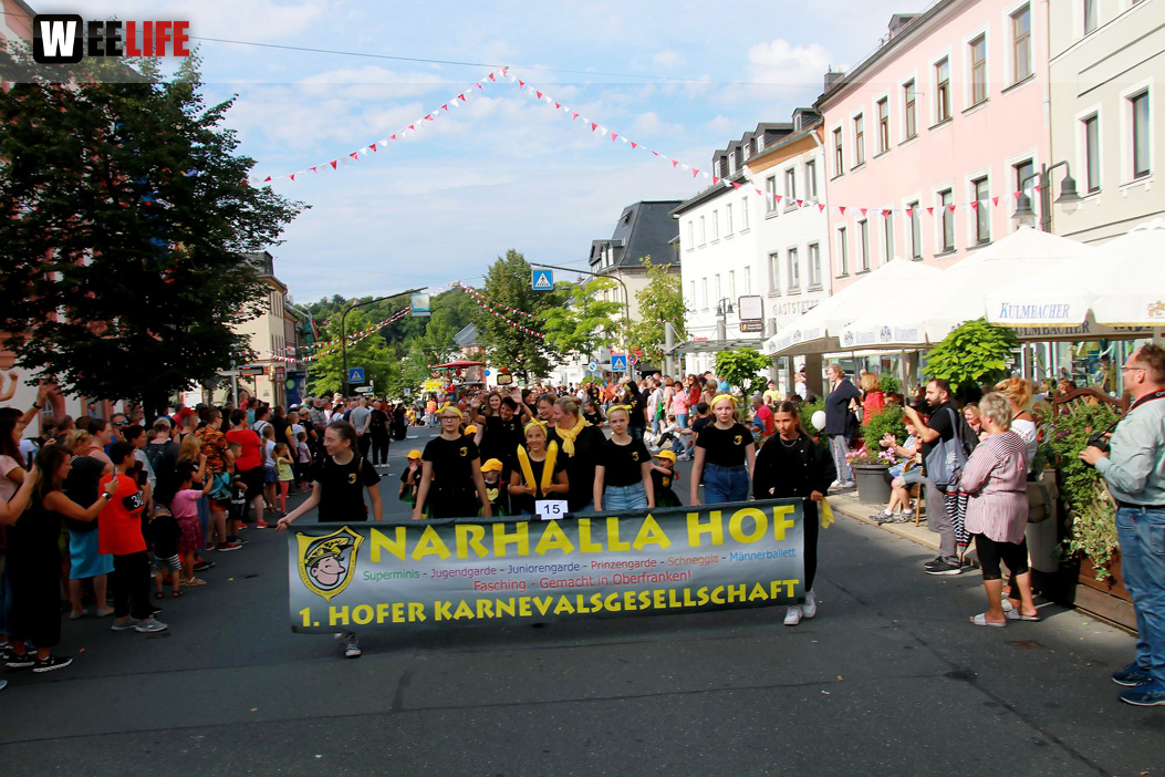 Hofer Volksfest Umzug 2022