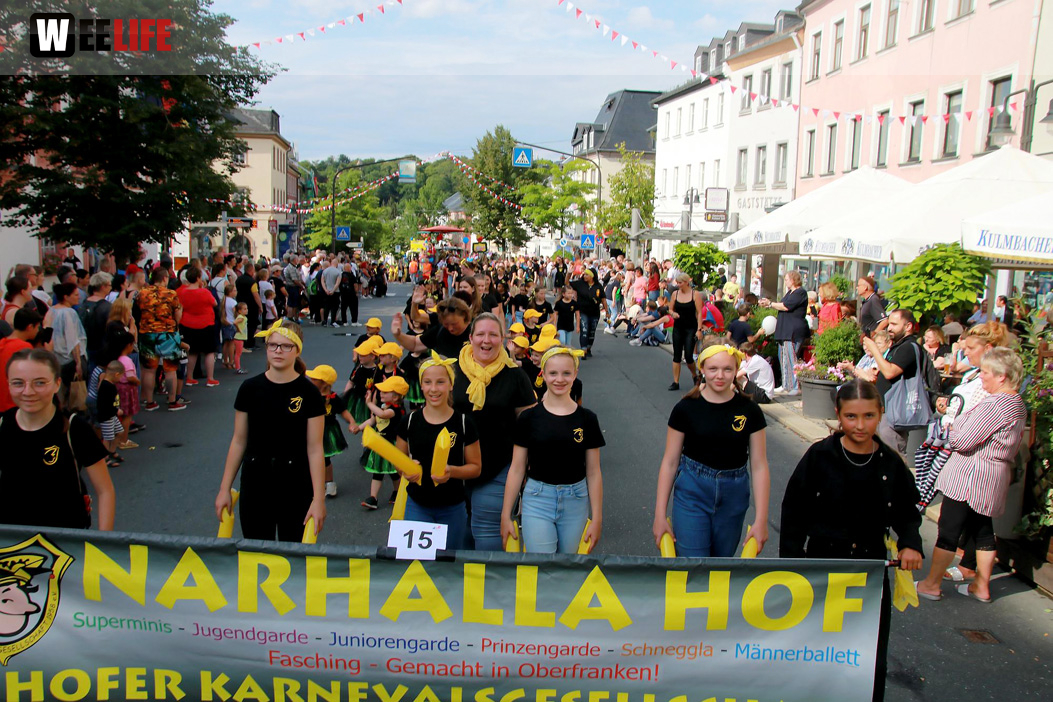 Hofer Volksfest Umzug 2022