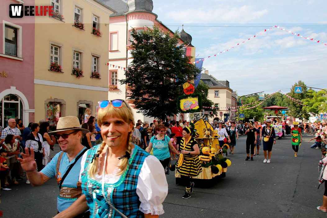 Hofer Volksfest Umzug 2022