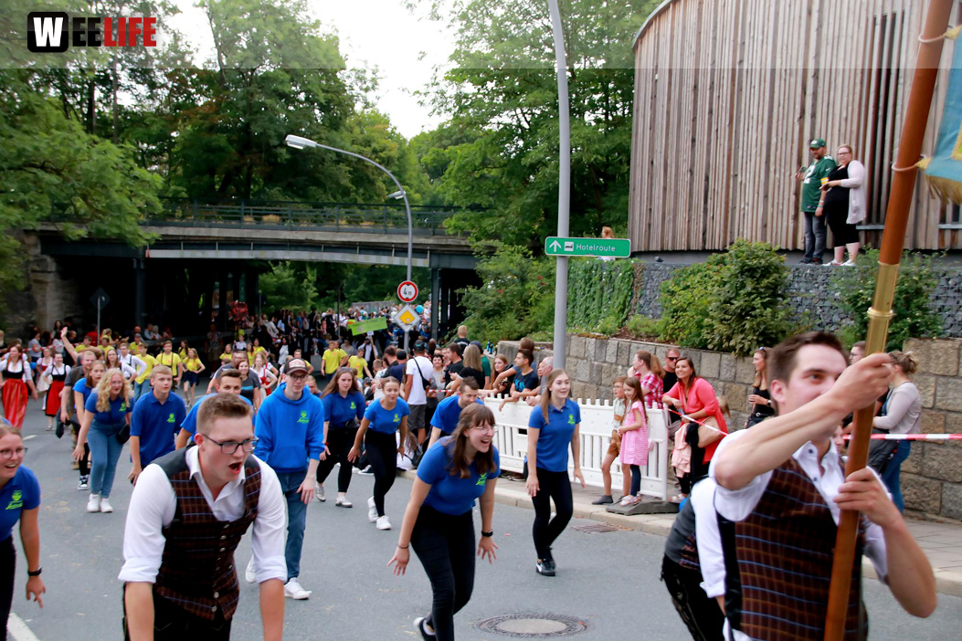 Hofer Volksfest Umzug 2022