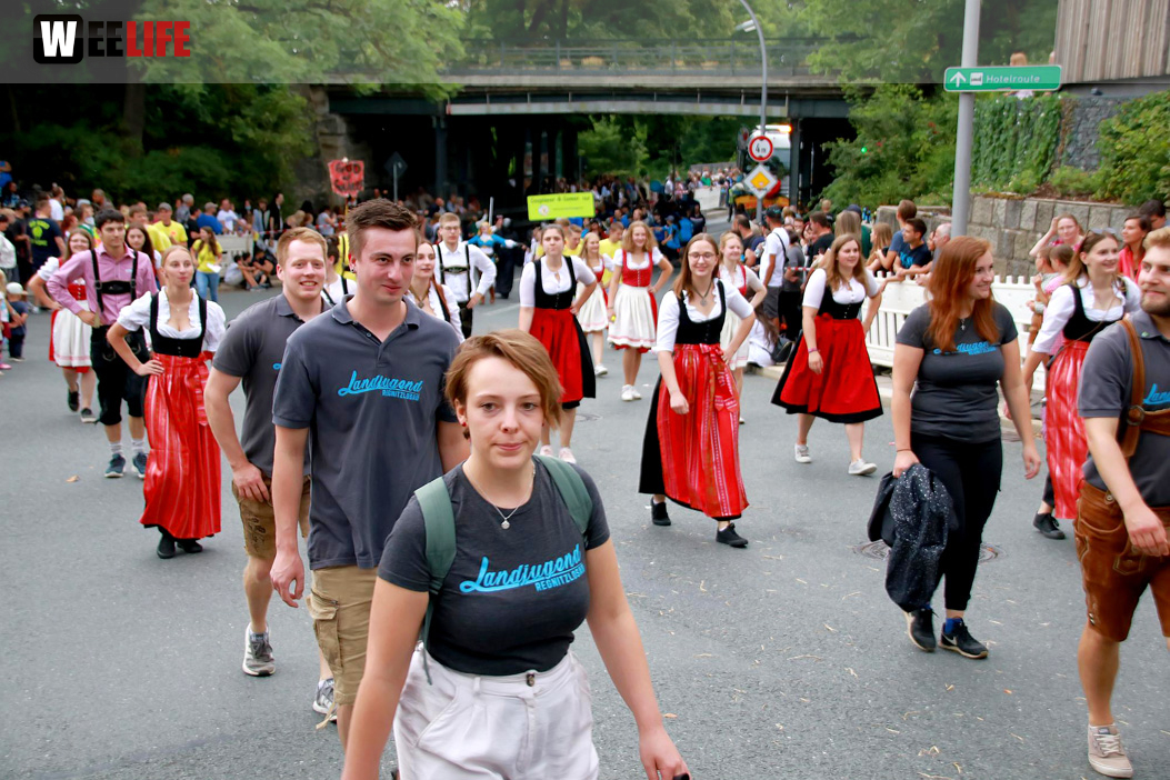 Hofer Volksfest Umzug 2022
