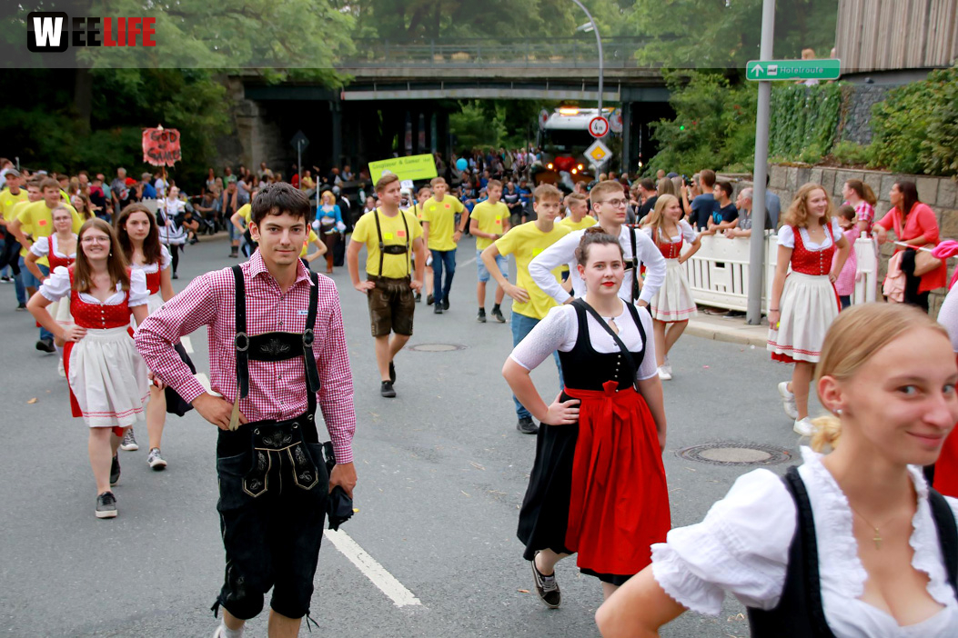 Hofer Volksfest Umzug 2022