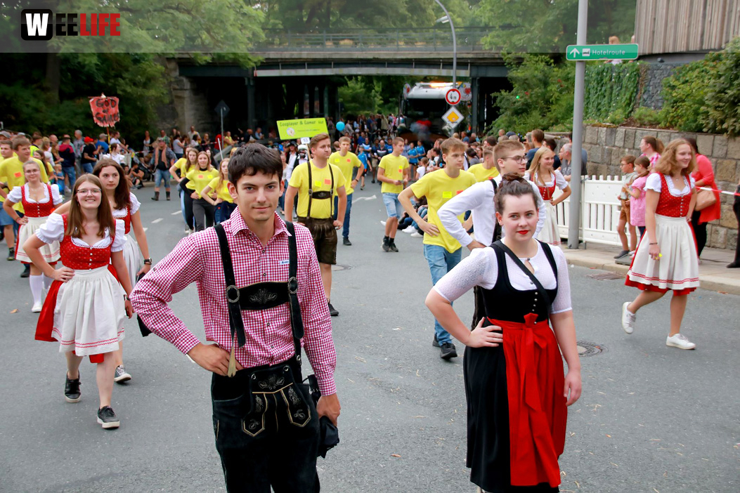Hofer Volksfest Umzug 2022