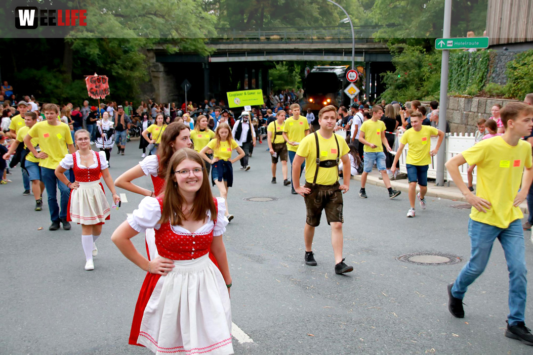 Hofer Volksfest Umzug 2022