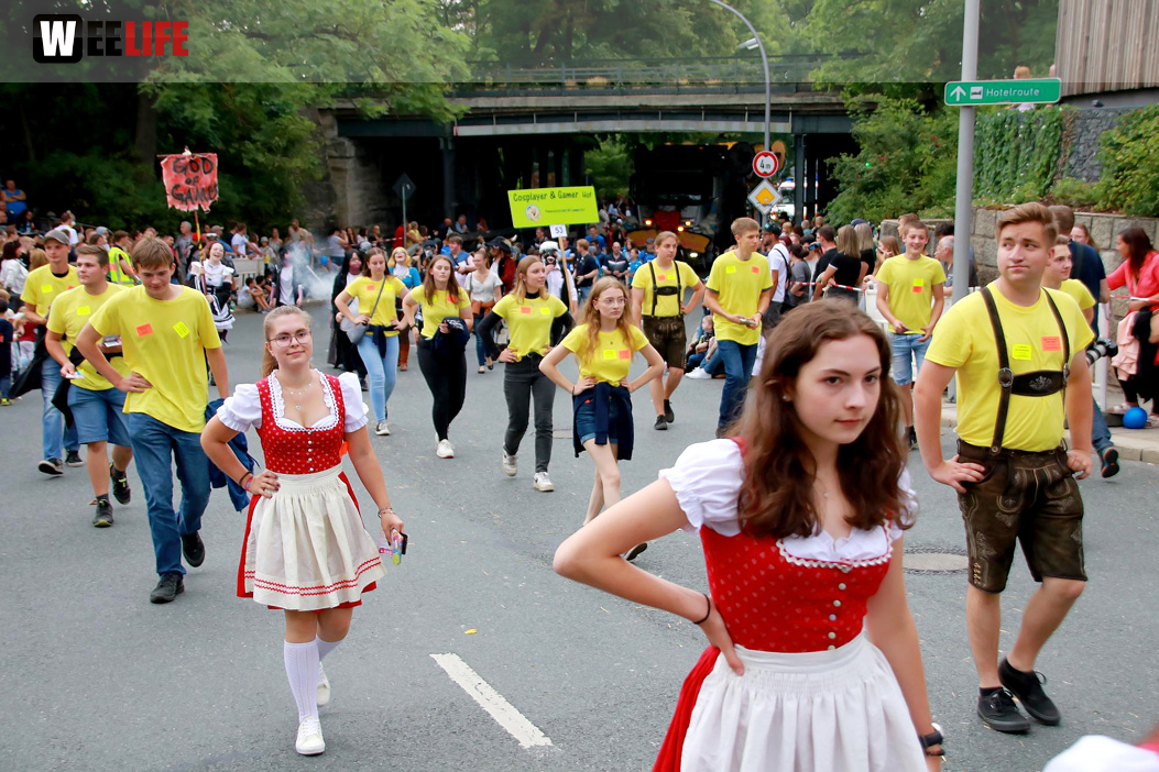 Hofer Volksfest Umzug 2022