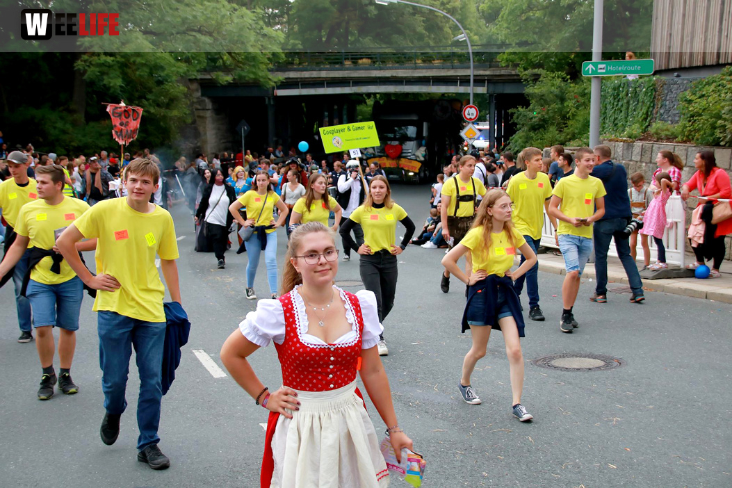 Hofer Volksfest Umzug 2022