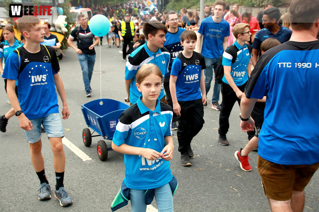 Hofer Volksfest Umzug 2022