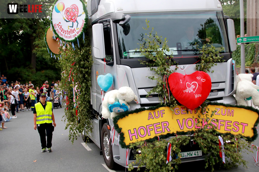Hofer Volksfest Umzug 2022