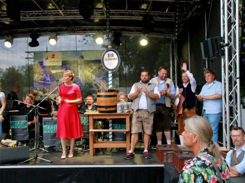 Hofer Volksfest 2022 Bieranstich – Foto 11