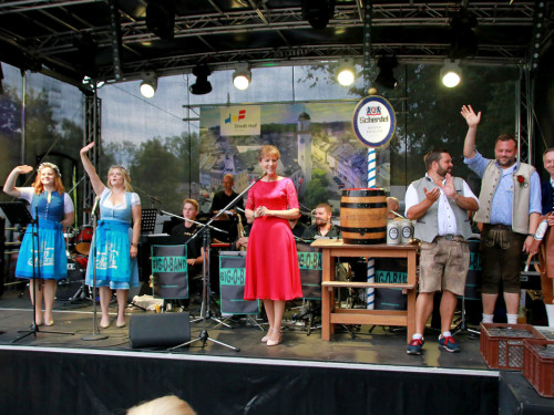 Hofer Volksfest 2022 Bieranstich – Foto 12