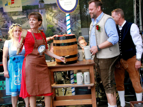 Hofer Volksfest 2022 Bieranstich – Foto 23