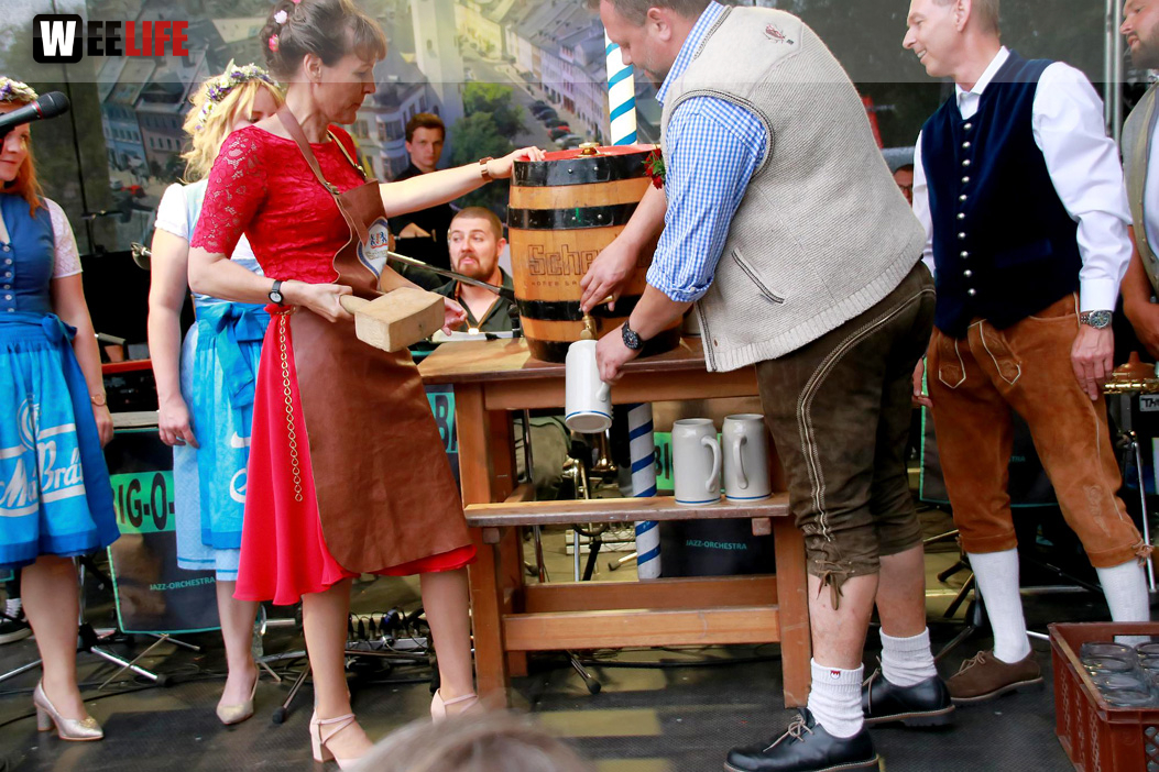 Hofer Volksfest 2022 Bieranstich
