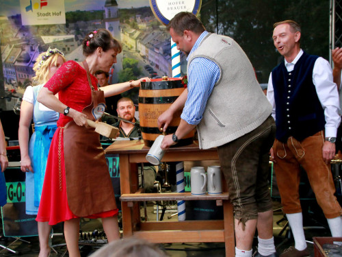 Hofer Volksfest 2022 Bieranstich – Foto 27
