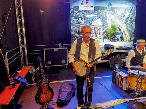 Hofer Volksfest 2022 Dixieland Six Sonntag 31.7.22 – Foto 28