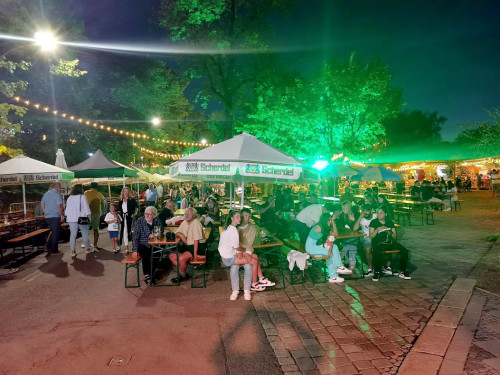 Hofer Volksfest 2022 Late Night Trio 2.8.22 – Foto 15