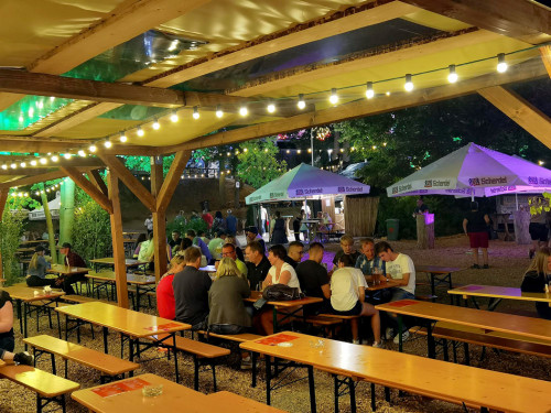 Hofer Volksfest 2022 Late Night Trio 2.8.22 – Foto 31