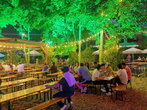 Hofer Volksfest 2022 Late Night Trio 2.8.22 – Foto 32