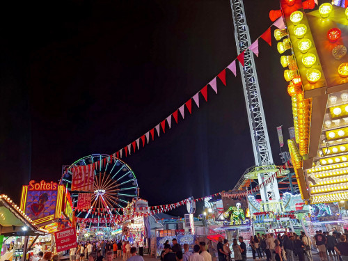 Hofer Volksfest 2022 Late Night Trio 2.8.22 – Foto 52
