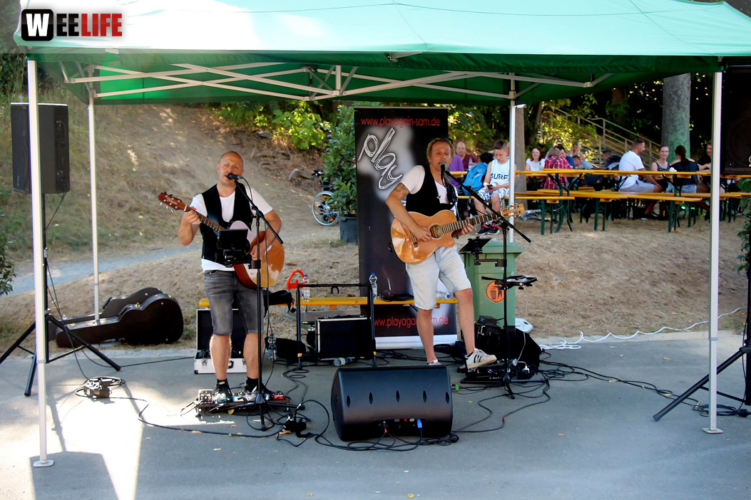 Hofer Volksfest 2022 Nachmittag mit Play again Sam light 5.8.22