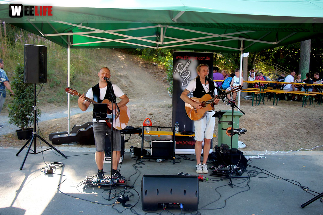Hofer Volksfest 2022 Nachmittag mit Play again Sam light 5.8.22
