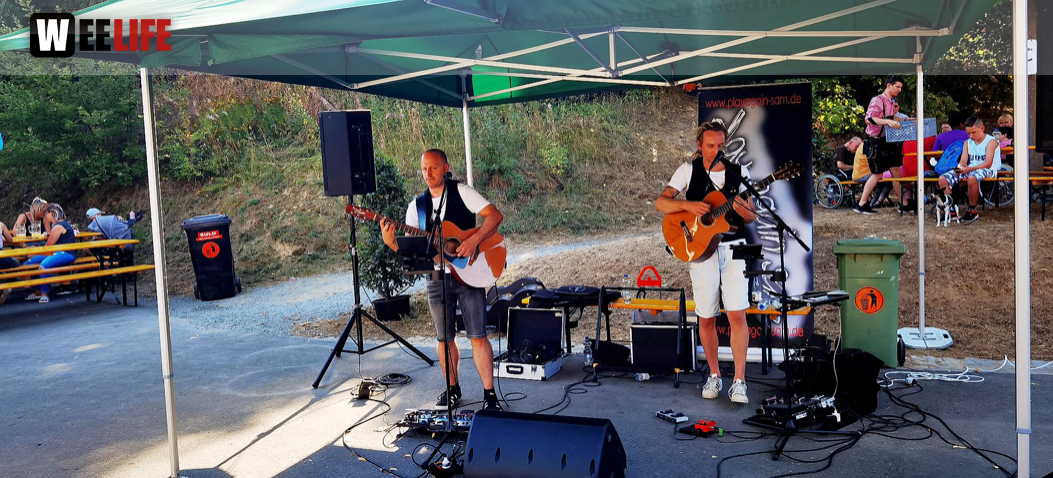 Hofer Volksfest 2022 Nachmittag mit Play again Sam light 5.8.22
