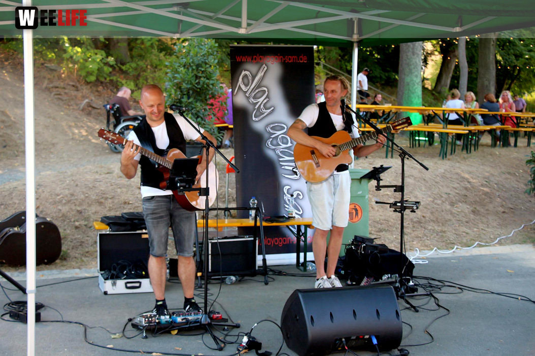 Hofer Volksfest 2022 Nachmittag mit Play again Sam light 5.8.22