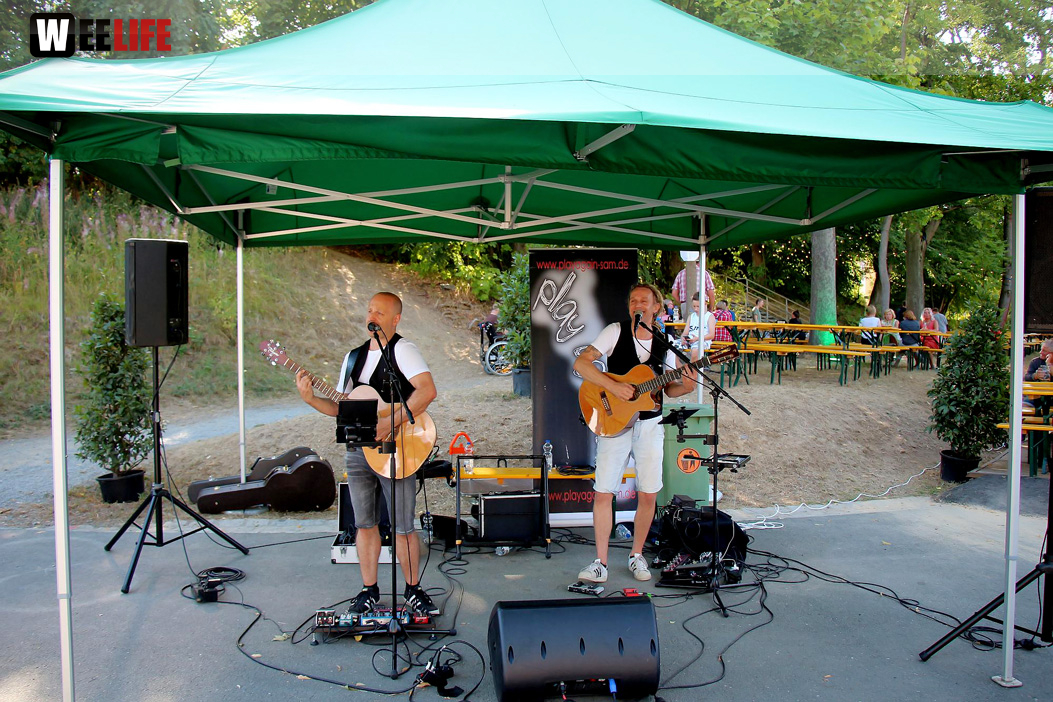 Hofer Volksfest 2022 Nachmittag mit Play again Sam light 5.8.22