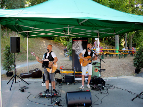 Hofer Volksfest 2022 Nachmittag mit Play again Sam light 5.8.22 – Foto 20