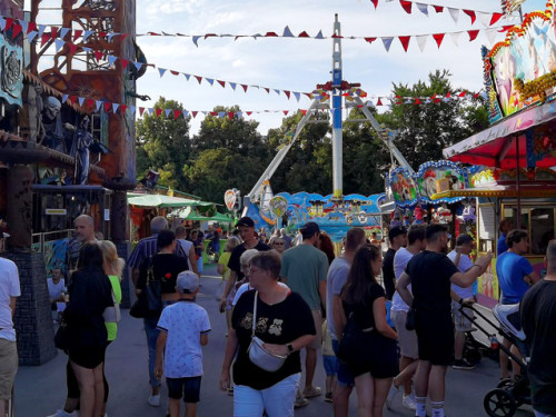 Hofer Volksfest 2022 Nachmittag mit Play again Sam light 5.8.22 – Foto 31