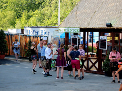 Hofer Volksfest 2022 Nachmittag mit Play again Sam light 5.8.22 – Foto 42