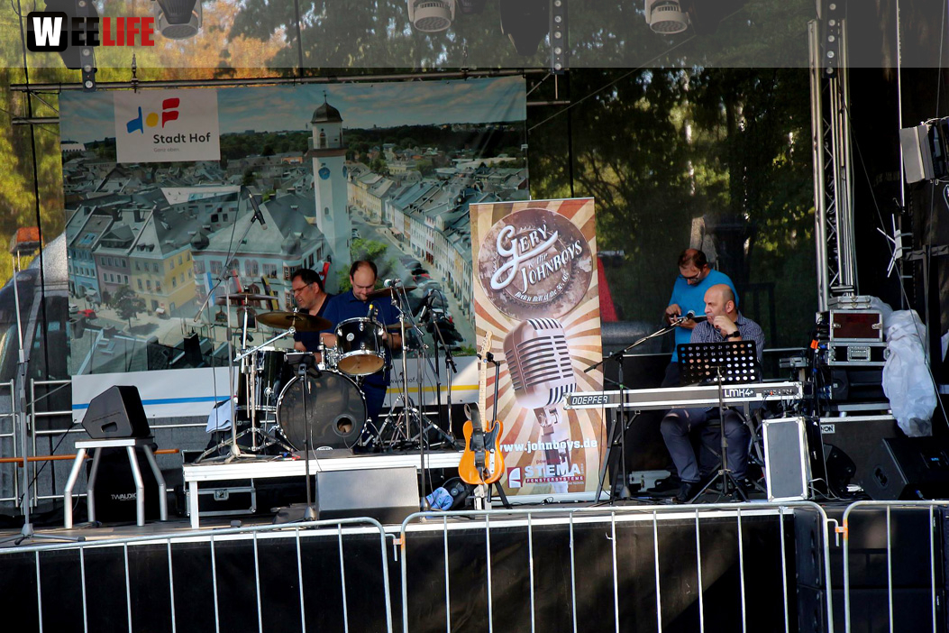 Hofer Volksfest 2022 Nachmittag mit Play again Sam light 5.8.22