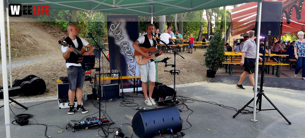 Hofer Volksfest 2022 Nachmittag mit Play again Sam light 5.8.22