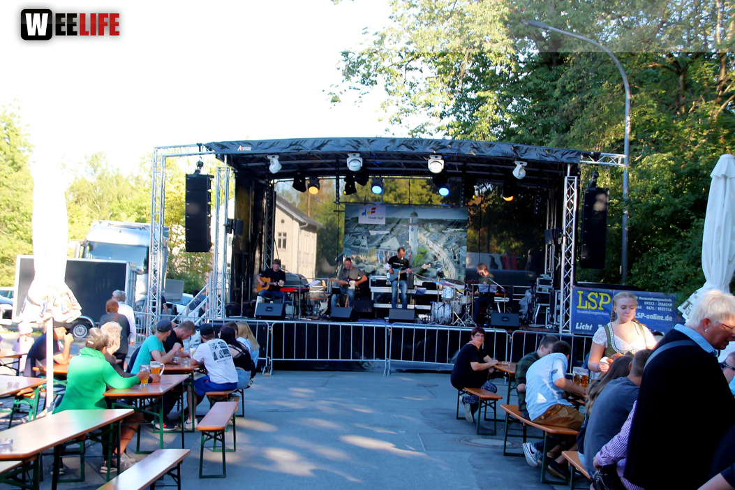 Hofer Volksfest 2022  mit Frankorigines 6.8.22