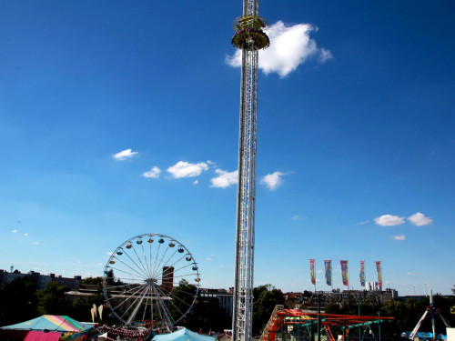Hofer Volksfest 2022  von Oben am Tag 6.8.22 – Foto 14