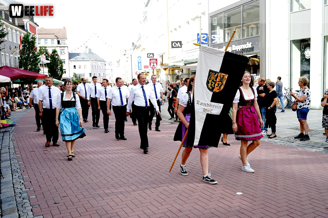 Hofer Volksfest Umzug 2022