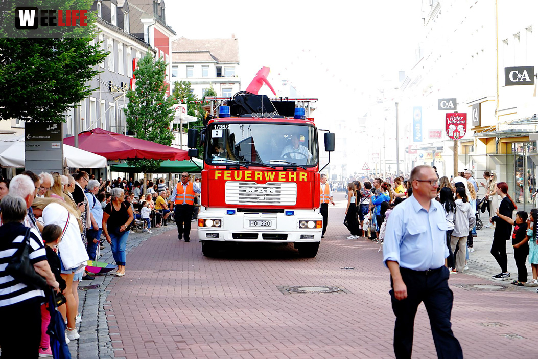 Hofer Volksfest Umzug 2022