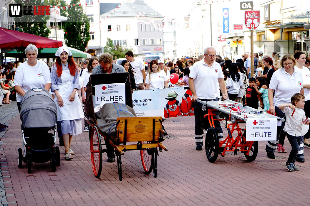 Hofer Volksfest Umzug 2022