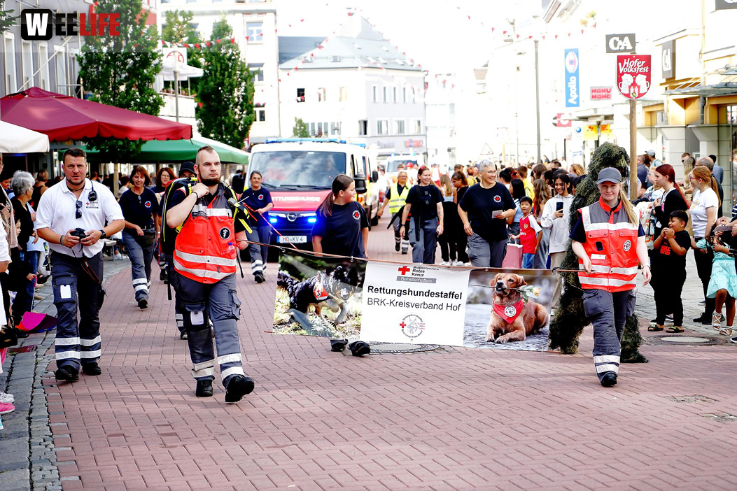 Hofer Volksfest Umzug 2022