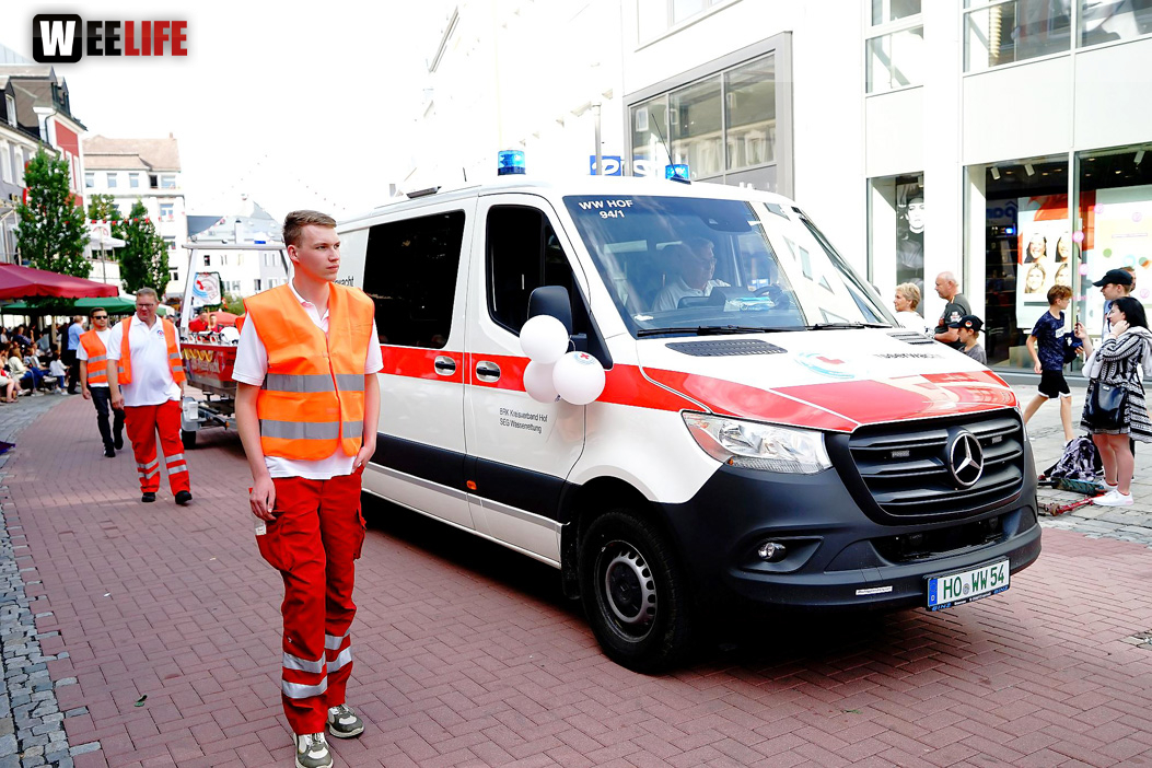 Hofer Volksfest Umzug 2022